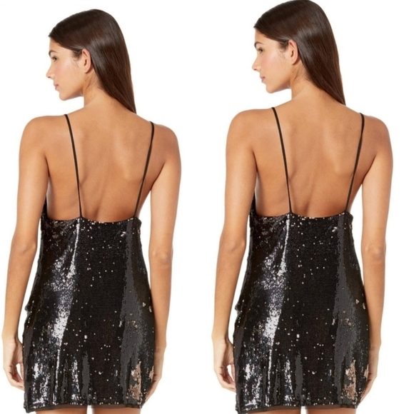 ***Sold*** Free People Double Take Sequin Mini Dress - Picture 3 of 15